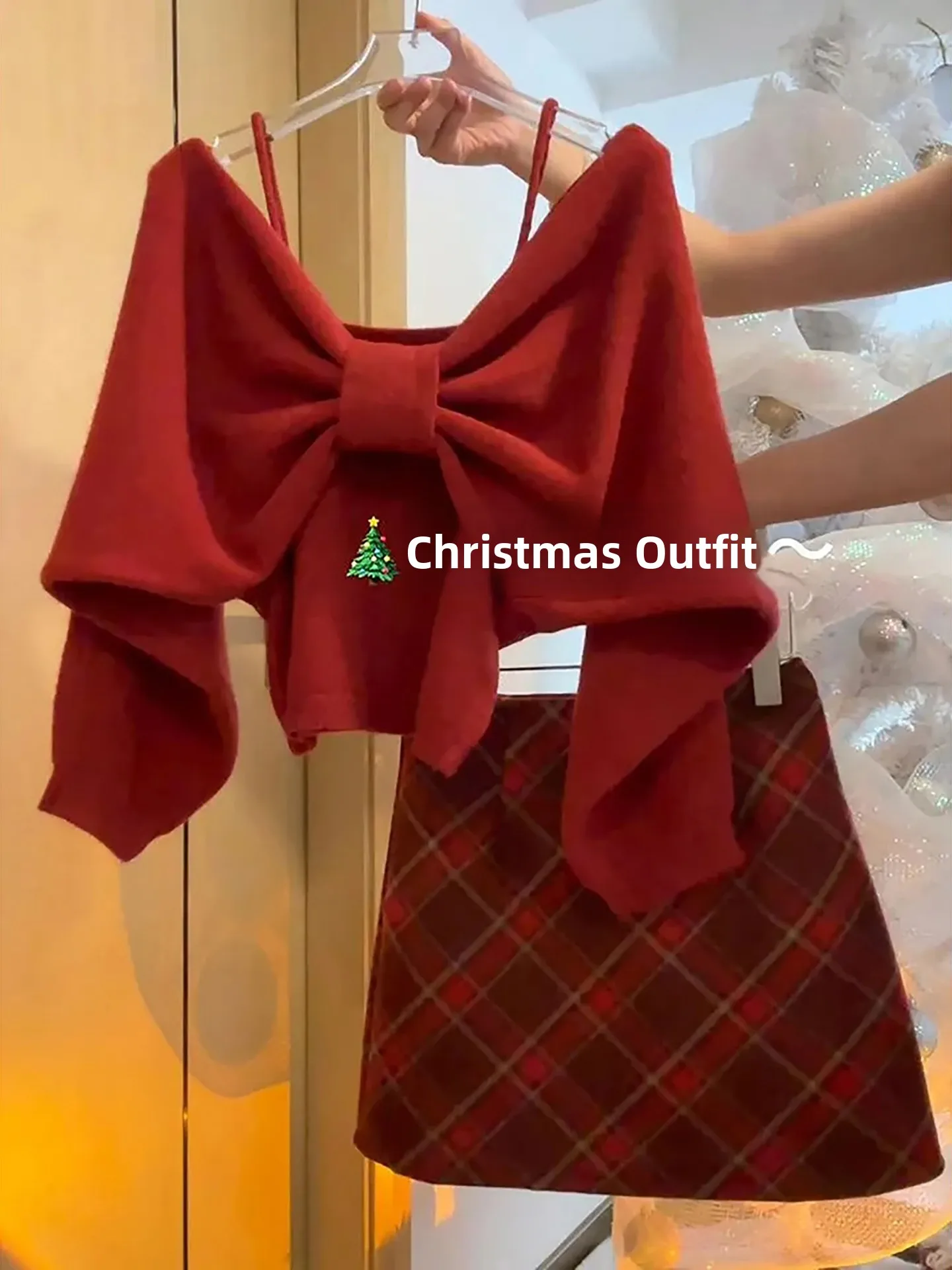 Новогодний комплект одежды Luy, женский зимний вязаный сложенный топ, красная клетчатая юбка, модная повседневная длинная пуховая пуховая юбка...
Новогодний комплект одежды Luy, женский зимний вязаный сложенный топ, красная клетчатая юбка, модная повседневная длинная пуховая пуховая юбка...