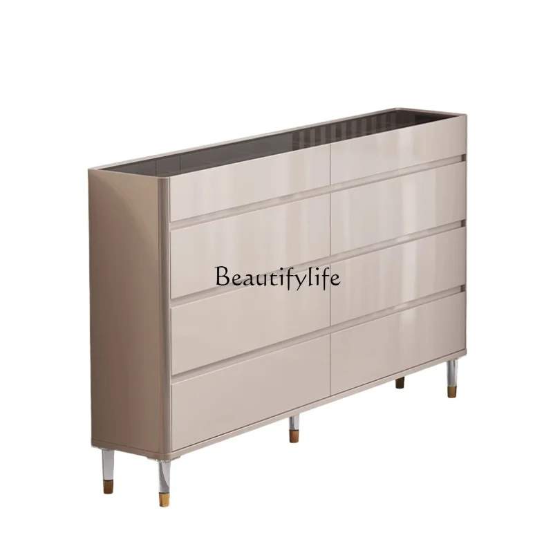 Ultra-thin bedroom eight-bucket cabinet simple modern light luxury bedside bucket cabinet
Ultra-thin bedroom eight-bucket cabinet simple modern light luxury bedside bucket cabinet