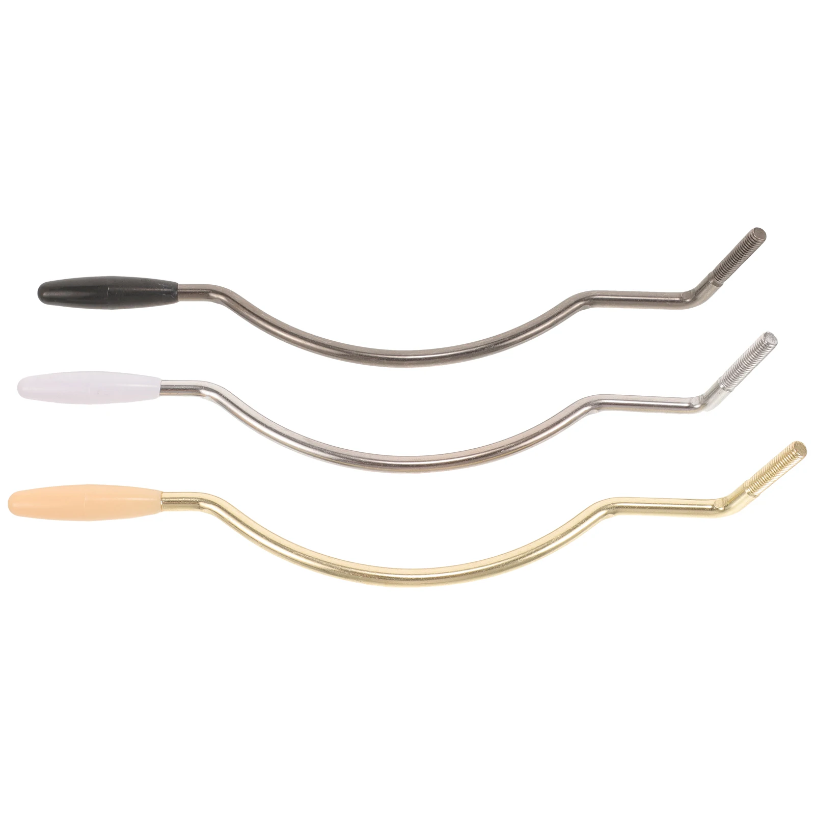 Electric Guitar Tremolo Bar 6MM Curved Arm Golden Silver Black Vibrato System Single Rocker Whammy Bridge Accessories
Electric Guitar Tremolo Bar 6MM Curved Arm Golden Silver Black Vibrato System Single Rocker Whammy Bridge Accessories