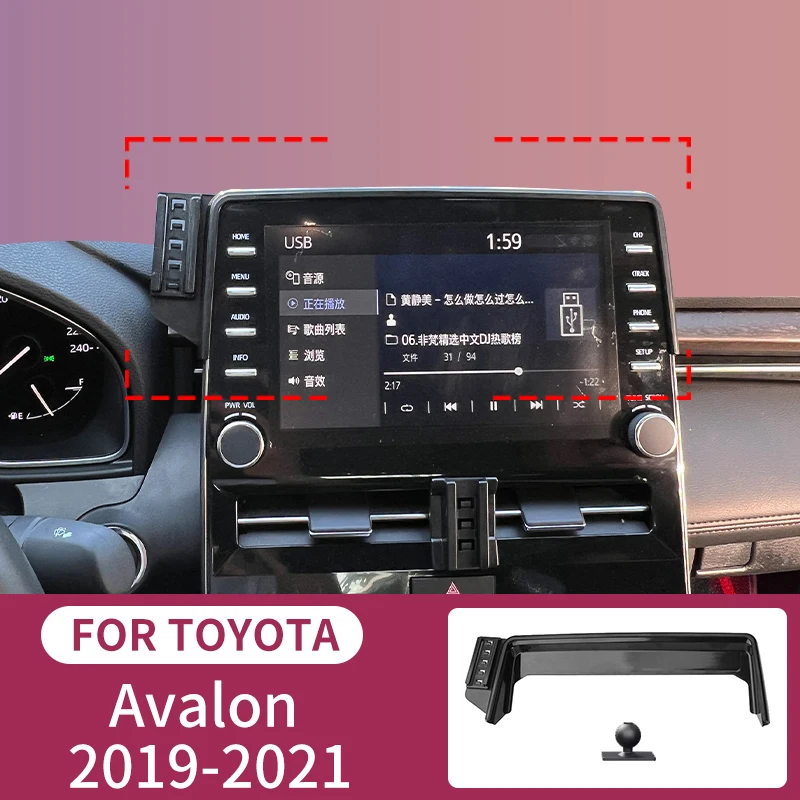 Car Phone Holder For Toyota Avalon XX50 2019-2021 2022 9" Screen Fixed Base 15W Wireless Charging Phone Mount Car Accessories
Car Phone Holder For Toyota Avalon XX50 2019-2021 2022 9" Screen Fixed Base 15W Wireless Charging Phone Mount Car Accessories