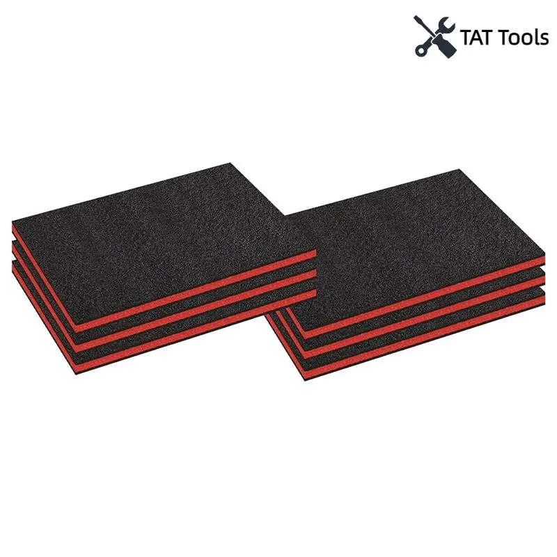 6Pcs Tool Box Foam,Foam Inserts For Cases,Tool Box Liner Polyethylene Tool Foam Sheets,Organizer And Storage Tool Shadow
6Pcs Tool Box Foam,Foam Inserts For Cases,Tool Box Liner Polyethylene Tool Foam Sheets,Organizer And Storage Tool Shadow