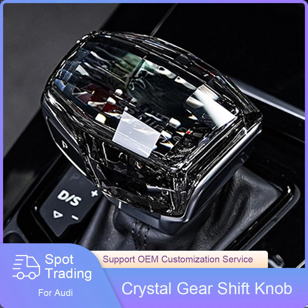 Crystal Handle Gear Shift Knob Cover Lever Stick Head Decor Cover with Sticker For Audi A4 A6 Q5 A5 Q7 Q8 A8
Crystal Handle Gear Shift Knob Cover Lever Stick Head Decor Cover with Sticker For Audi A4 A6 Q5 A5 Q7 Q8 A8