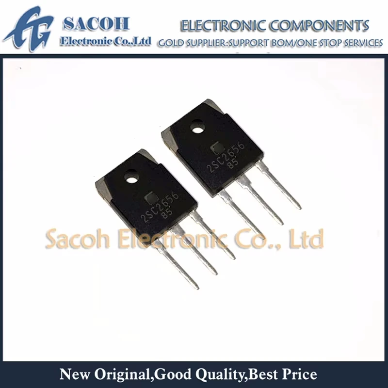 Refurbished Original 10Pcs/Lot 2SC2656 OR 2SC2654 TO-3P 7A 400V Silicon NPN Transistor
Refurbished Original 10Pcs/Lot 2SC2656 OR 2SC2654 TO-3P 7A 400V Silicon NPN Transistor