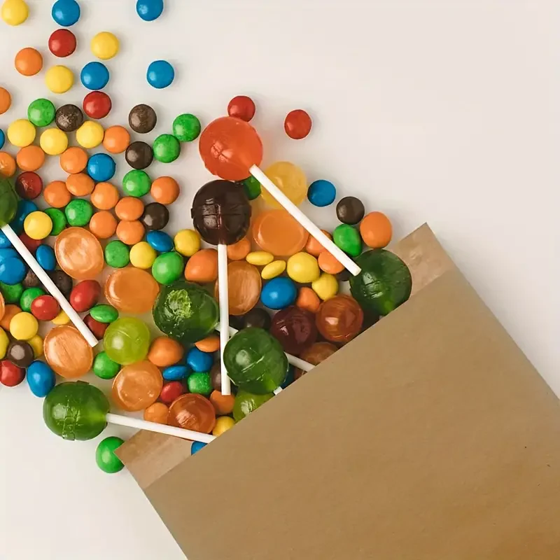 100pcs Disposable Kraft Paper Food Packaging Bags Kraft Paper Waterproof Oil-Proof Food Bags Camping Film Coating Food Bags
100pcs Disposable Kraft Paper Food Packaging Bags Kraft Paper Waterproof Oil-Proof Food Bags Camping Film Coating Food Bags