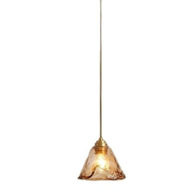 Bedside retro small chandelier Amber creative bedroom chandelier
Bedside retro small chandelier Amber creative bedroom chandelier