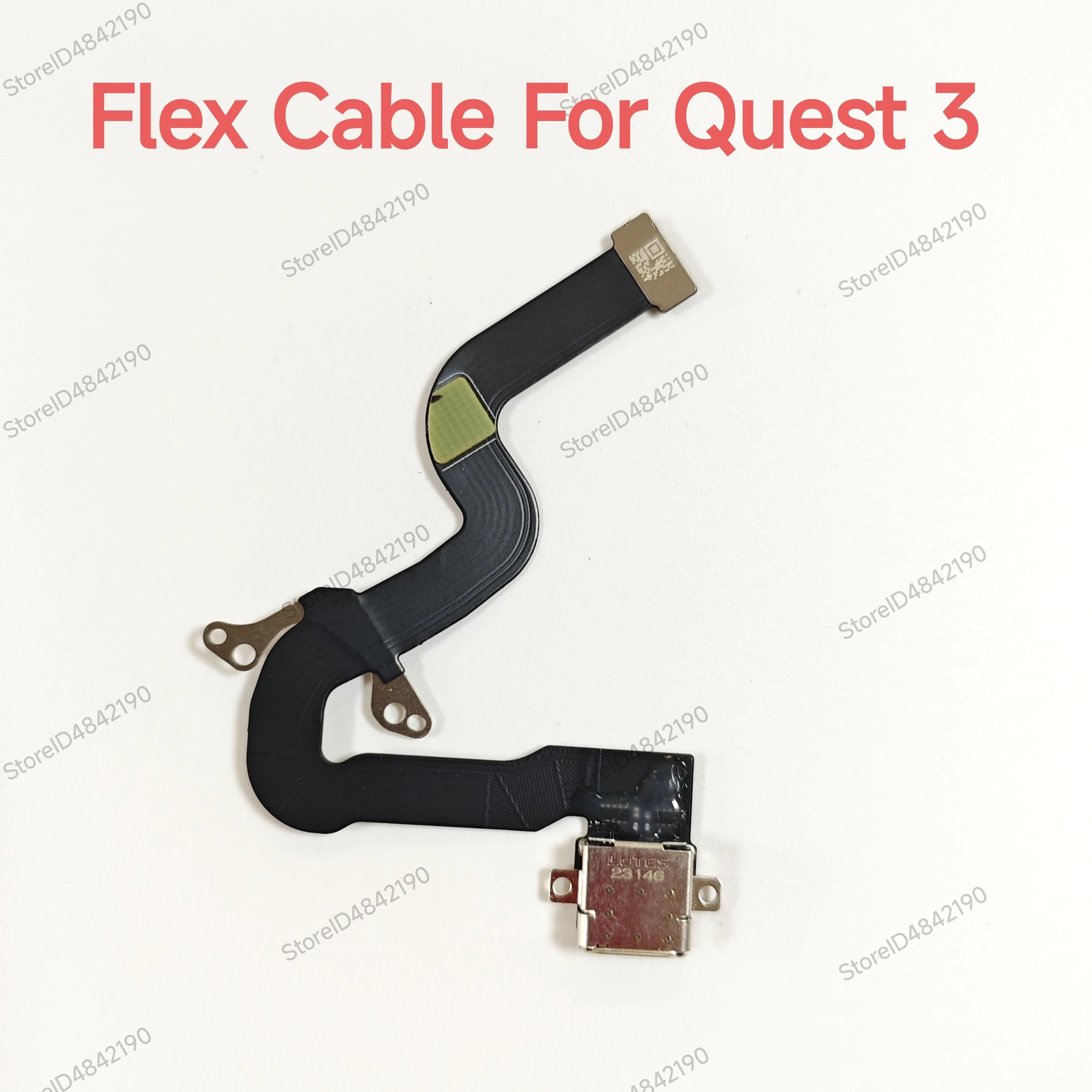 New For Meta Quest 3 VR Headset Charging Port Flex Cable Ribbon Cable Original Replacement Repair Accessories Parts
New For Meta Quest 3 VR Headset Charging Port Flex Cable Ribbon Cable Original Replacement Repair Accessories Parts