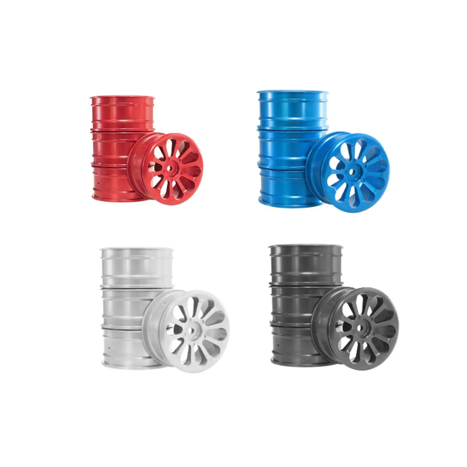 4 Pcs 1/10 Heavy Duty DIY Accs Easy to Replace Sturdy Long-term Performance Racing Wheels Wheel Hubs for 128 86S RC Hobby Model
4 Pcs 1/10 Heavy Duty DIY Accs Easy to Replace Sturdy Long-term Performance Racing Wheels Wheel Hubs for 128 86S RC Hobby Model