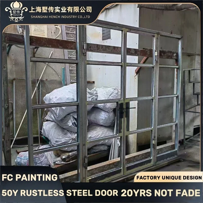 Wholesale French Steel Glass Doors Windows Bifold Doors Casement Windwow Front Entry Black French Steel Pivot Doors
Wholesale French Steel Glass Doors Windows Bifold Doors Casement Windwow Front Entry Black French Steel Pivot Doors