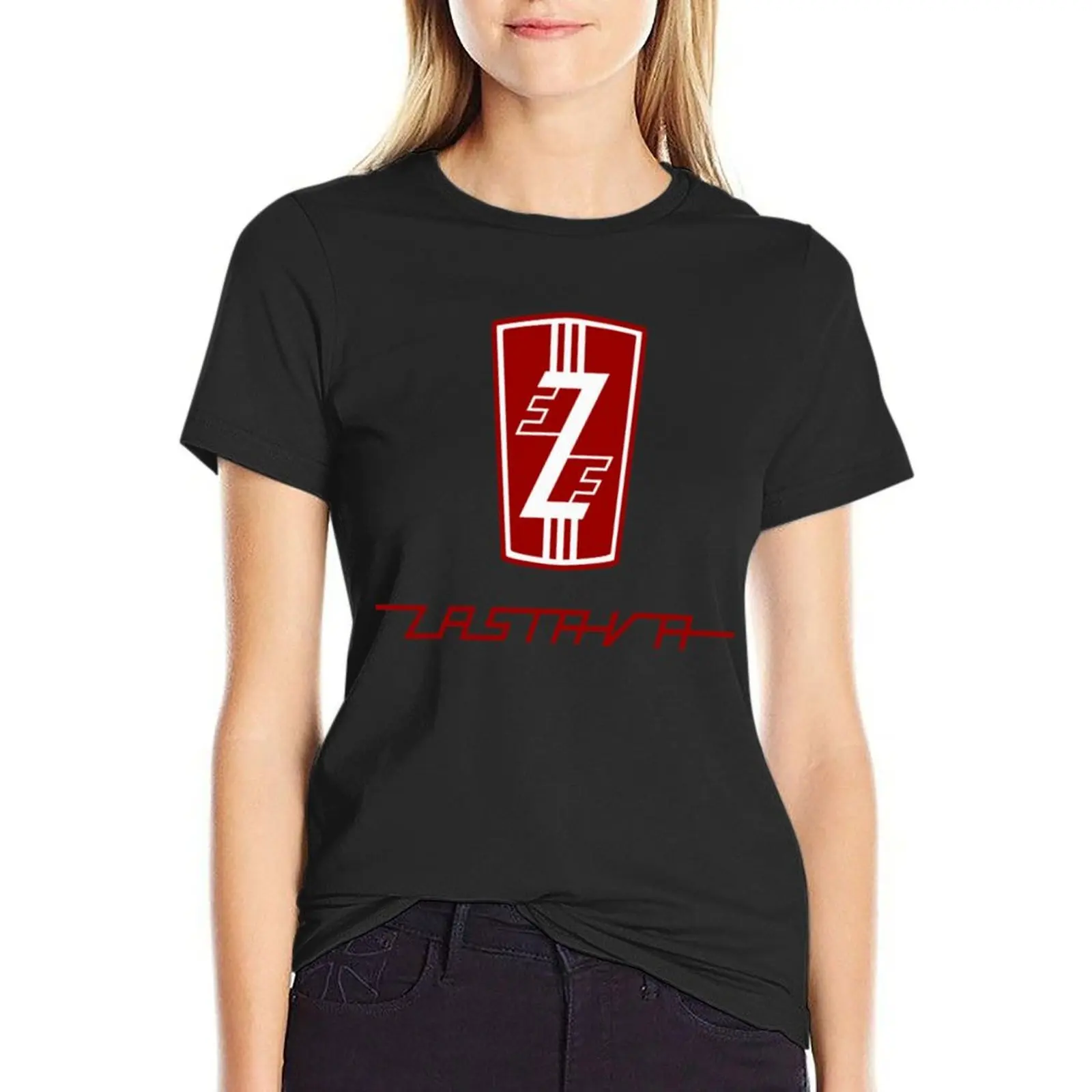Zastava Oldschool Logo T-Shirt plain vintage quick-drying t-shirt dress for Women plus size sexy
Zastava Oldschool Logo T-Shirt plain vintage quick-drying t-shirt dress for Women plus size sexy