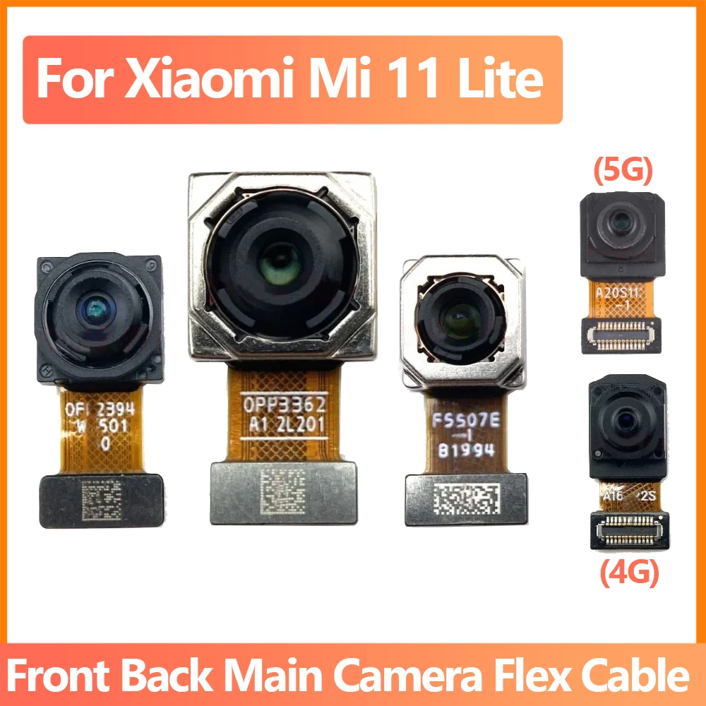 Front Rear Camera Module For Xiaomi Mi 11 Lite 4G 5G Original Frontal Selfie Front Back Main Camera Flex Cable Spare Parts
Front Rear Camera Module For Xiaomi Mi 11 Lite 4G 5G Original Frontal Selfie Front Back Main Camera Flex Cable Spare Parts