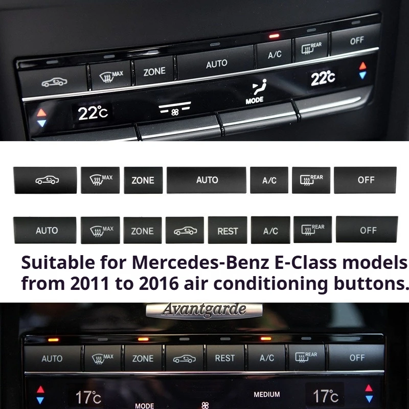 For Benz E Class E200 E260L E300 E350 2011 2012 2013 2014 2015 2016 Air Conditioner Switch Buttons Car Central Console
For Benz E Class E200 E260L E300 E350 2011 2012 2013 2014 2015 2016 Air Conditioner Switch Buttons Car Central Console