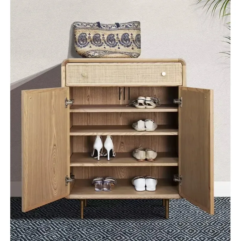 Шкаф для обуви из американского ротанга, входной шкаф для гостиной, входной шкаф для прихожей, простой современный японский твердый шкаф в скандинавском стиле
Шкаф для обуви из американского ротанга, входной шкаф для гостиной, входной шкаф для прихожей, простой современный японский твердый шкаф в скандинавском стиле
