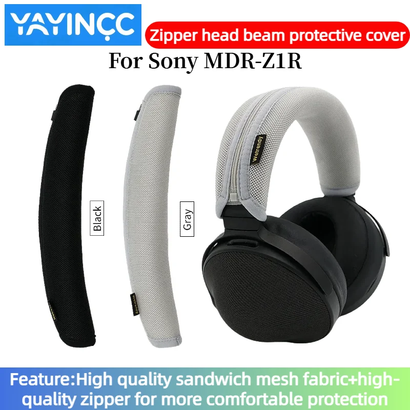 YAYINCC Headphone Head Beam Cover for Sony MDR-Z1R Earphone Zipper knitted fabric headband protective cover Advanced feeling
YAYINCC Headphone Head Beam Cover for Sony MDR-Z1R Earphone Zipper knitted fabric headband protective cover Advanced feeling