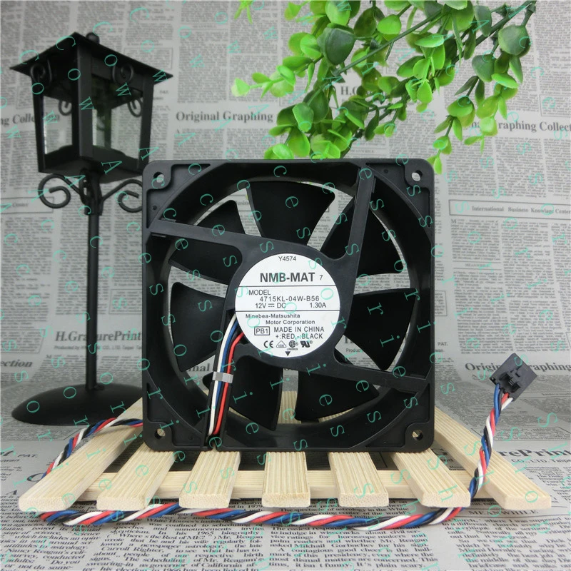 PP+ 1PC Cooling Fan 12V 1.30A 4pin For NMB 4715KL-04W-B56
PP+ 1PC Cooling Fan 12V 1.30A 4pin For NMB 4715KL-04W-B56