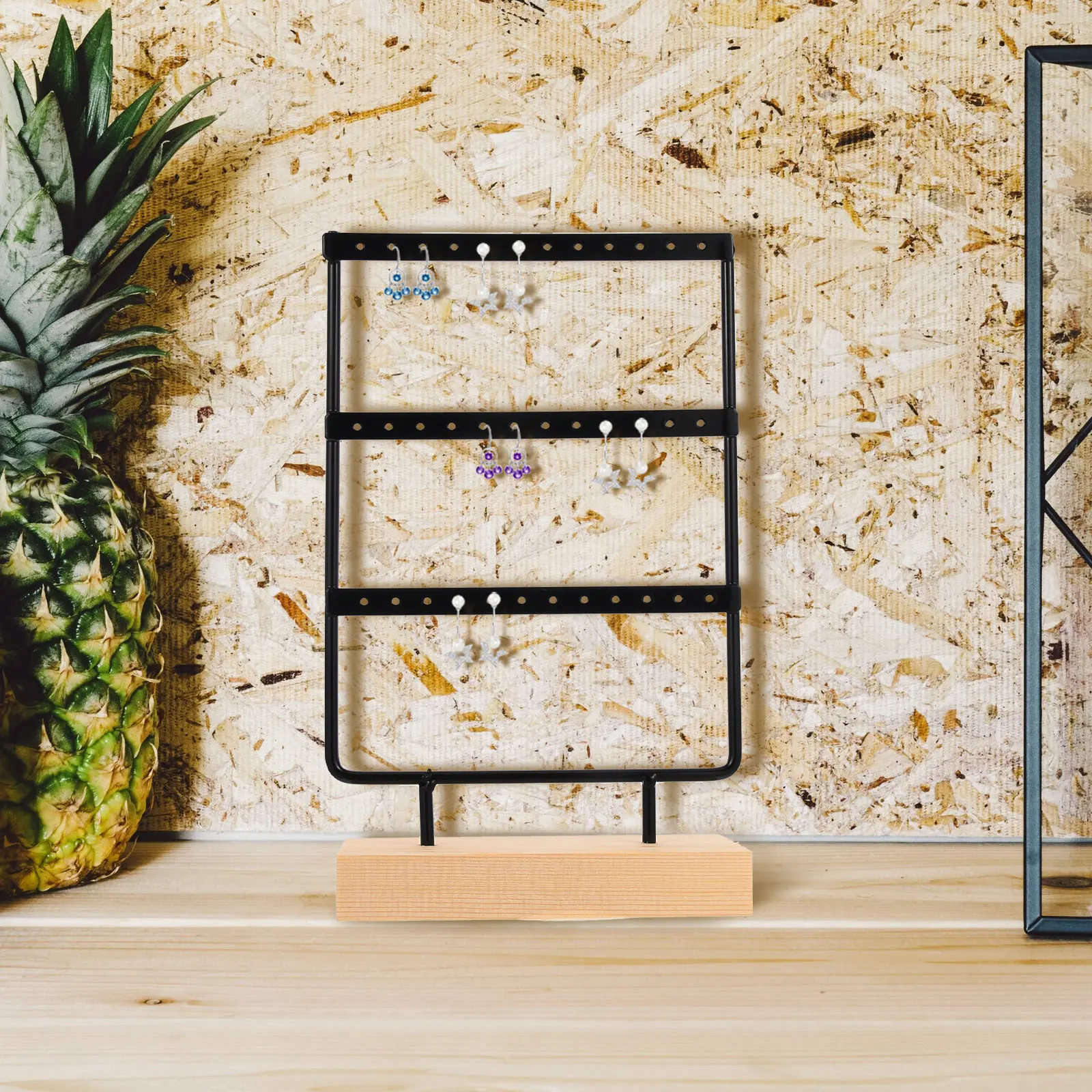 Delicate Earrings Display Stand Premium Jewelry Rack for Organizing Storing Showcasing Earrings in Dresser Cabinet Living Room
Delicate Earrings Display Stand Premium Jewelry Rack for Organizing Storing Showcasing Earrings in Dresser Cabinet Living Room