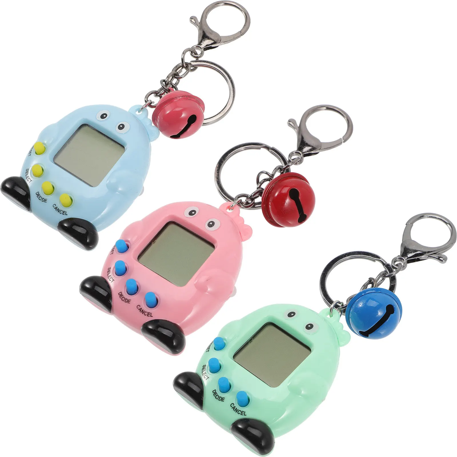 Набор из 3 электронных мини-игрушек-питомцев: портативные цифровые брелоки-животные для раннего развития и развлечений детей
Набор из 3 электронных мини-игрушек-питомцев: портативные цифровые брелоки-животные для раннего развития и развлечений детей