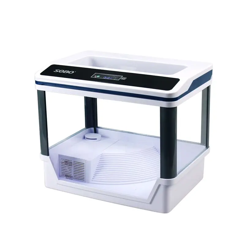 Рыба Сокровище Черепаха Аквариум с балконным корпусом Коробка Светодиодные фонари Цикл воды Цифровой
Рыба Сокровище Черепаха Аквариум с балконным корпусом Коробка Светодиодные фонари Цикл воды Цифровой