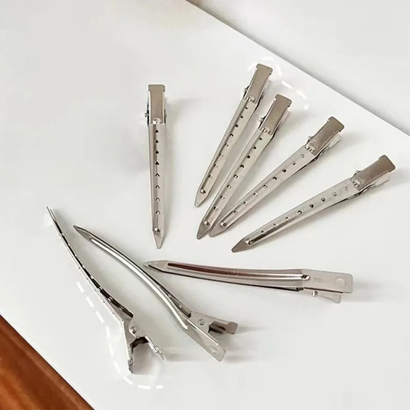 Hair Salon Hair Clips Metal Duckbill Crocodile Curling Styling Barber Shop Positioning Women Hair Clips
Hair Salon Hair Clips Metal Duckbill Crocodile Curling Styling Barber Shop Positioning Women Hair Clips