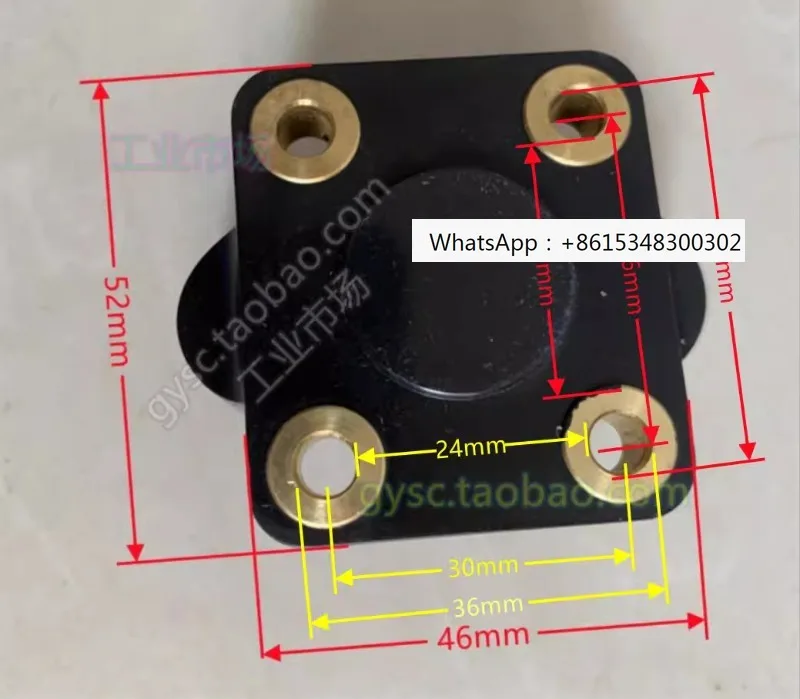 Insulation block L bracket black rubber pad, welded joint accessories, fixed anti-collision device components
Insulation block L bracket black rubber pad, welded joint accessories, fixed anti-collision device components
