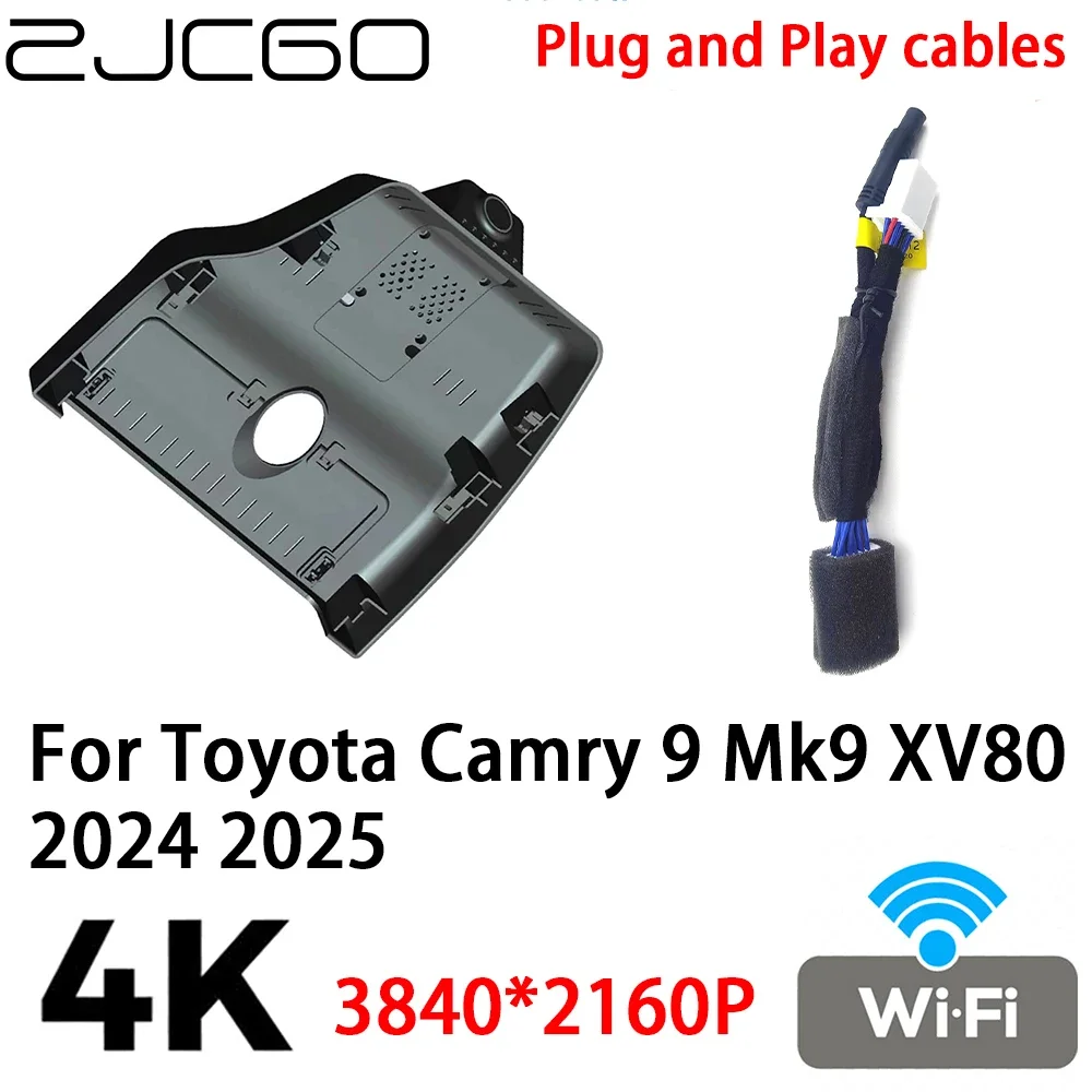 ZJCGO 4K 2160P Автомобильный видеорегистратор, подключи и работай для Toyota Camry 9 Mk9 XV80 2024 2025
ZJCGO 4K 2160P Автомобильный видеорегистратор, подключи и работай для Toyota Camry 9 Mk9 XV80 2024 2025