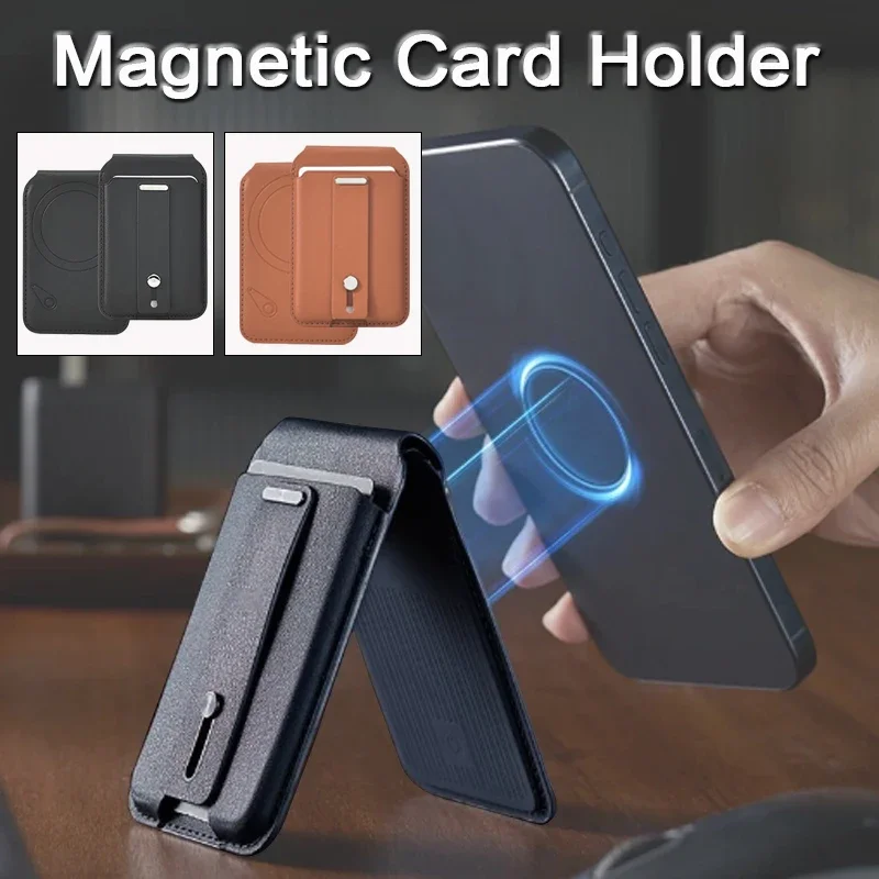 for Magsafe Phone Wallet with Full Find My Function Magnetic Holder for iPhone 17 Wallet Magnet Strength with Adjustable Stand
for Magsafe Phone Wallet with Full Find My Function Magnetic Holder for iPhone 17 Wallet Magnet Strength with Adjustable Stand
