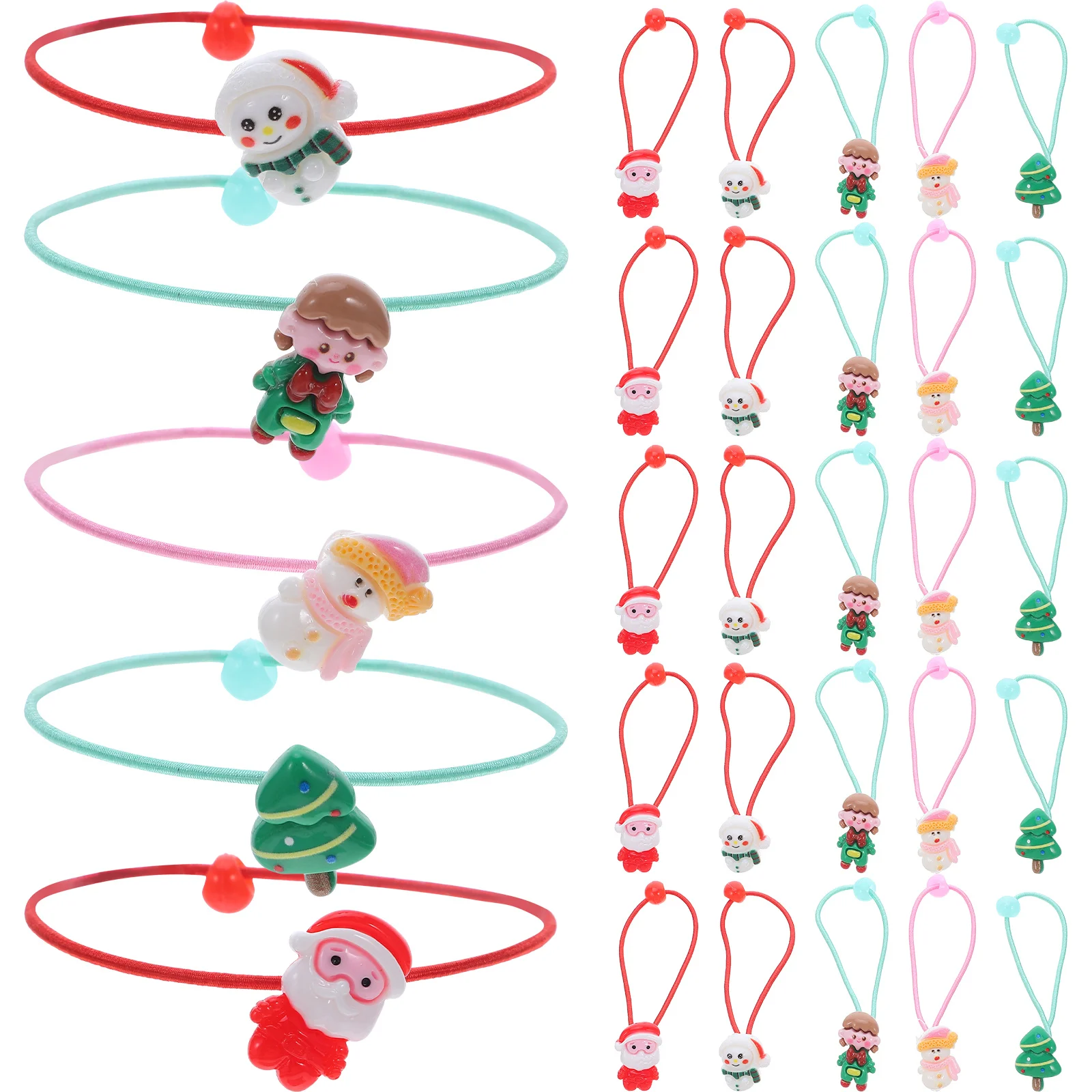 30Pcs Christmas Hair Ties for Kids Colorful Cartoon Elastic Ropes Gentle on Hair Perfect for School Outings Holiday Events
30Pcs Christmas Hair Ties for Kids Colorful Cartoon Elastic Ropes Gentle on Hair Perfect for School Outings Holiday Events