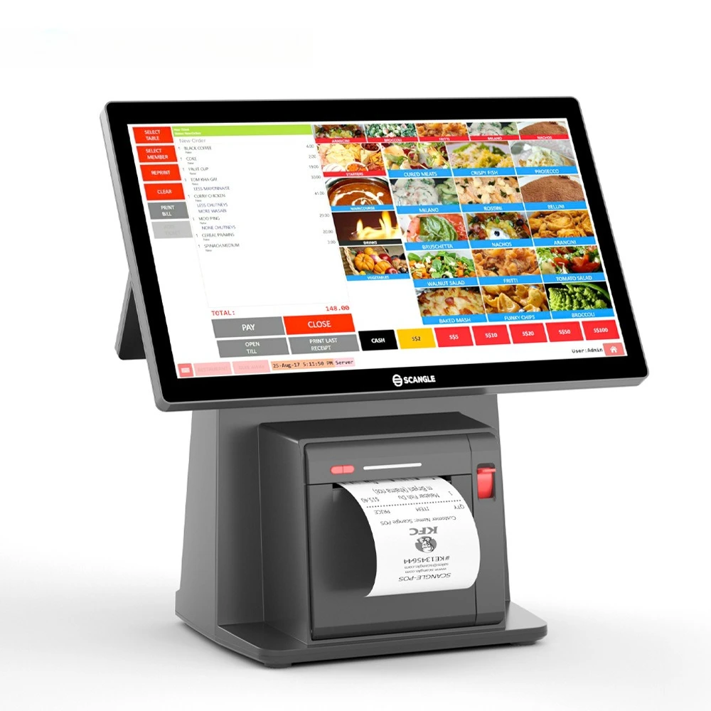 14 Inch Android with Printing Cash Register, Supermarket Catering Commercial POS End Point Equipment
14 Inch Android with Printing Cash Register, Supermarket Catering Commercial POS End Point Equipment