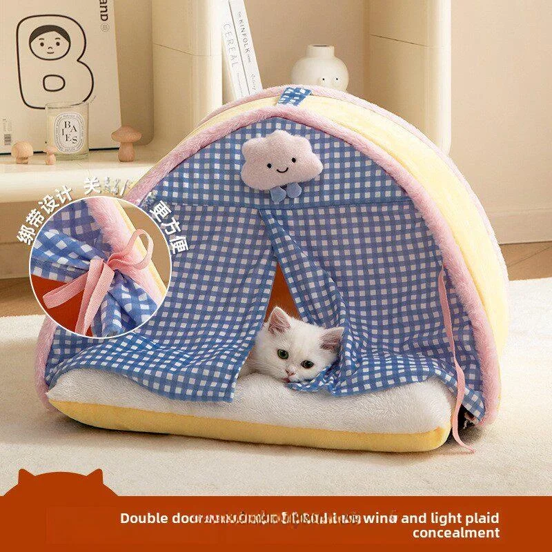 Warmth Enclosed House Winter Dog House Pet Supplies Bed Tent Cozy Shelter Medium Size Functional Scene Dog Beds
Warmth Enclosed House Winter Dog House Pet Supplies Bed Tent Cozy Shelter Medium Size Functional Scene Dog Beds