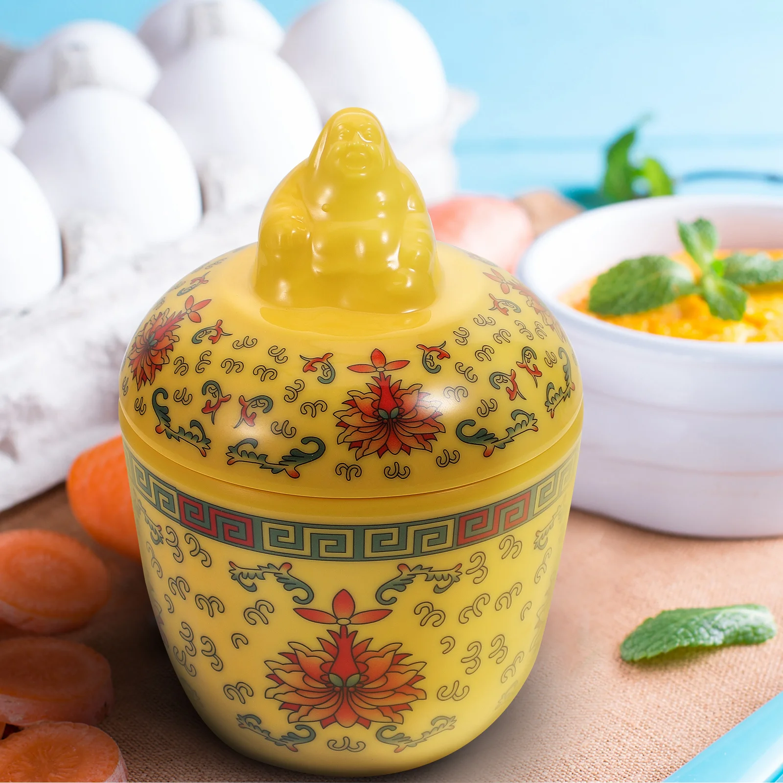 1Set Ceramic Soup Stewing Pot Lid Included Kitchen Tableware Exquisite Pattern Soup Bowl for Bird Nest Household
1Set Ceramic Soup Stewing Pot Lid Included Kitchen Tableware Exquisite Pattern Soup Bowl for Bird Nest Household