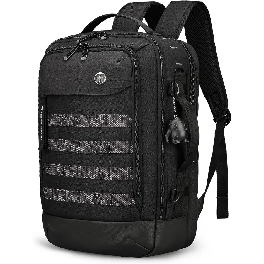 Swissdigital Design Travel Backpack with USB Charging Port Laptop Backpack with RFID Pockets Work Backpack Large Capacity Fits
Swissdigital Design Travel Backpack with USB Charging Port Laptop Backpack with RFID Pockets Work Backpack Large Capacity Fits