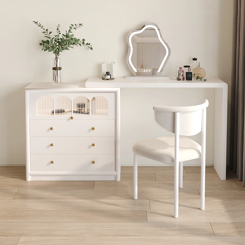 XL dresser storage cabinet integrated bedroom corner retractable cosmetic table bedside cabinet
XL dresser storage cabinet integrated bedroom corner retractable cosmetic table bedside cabinet