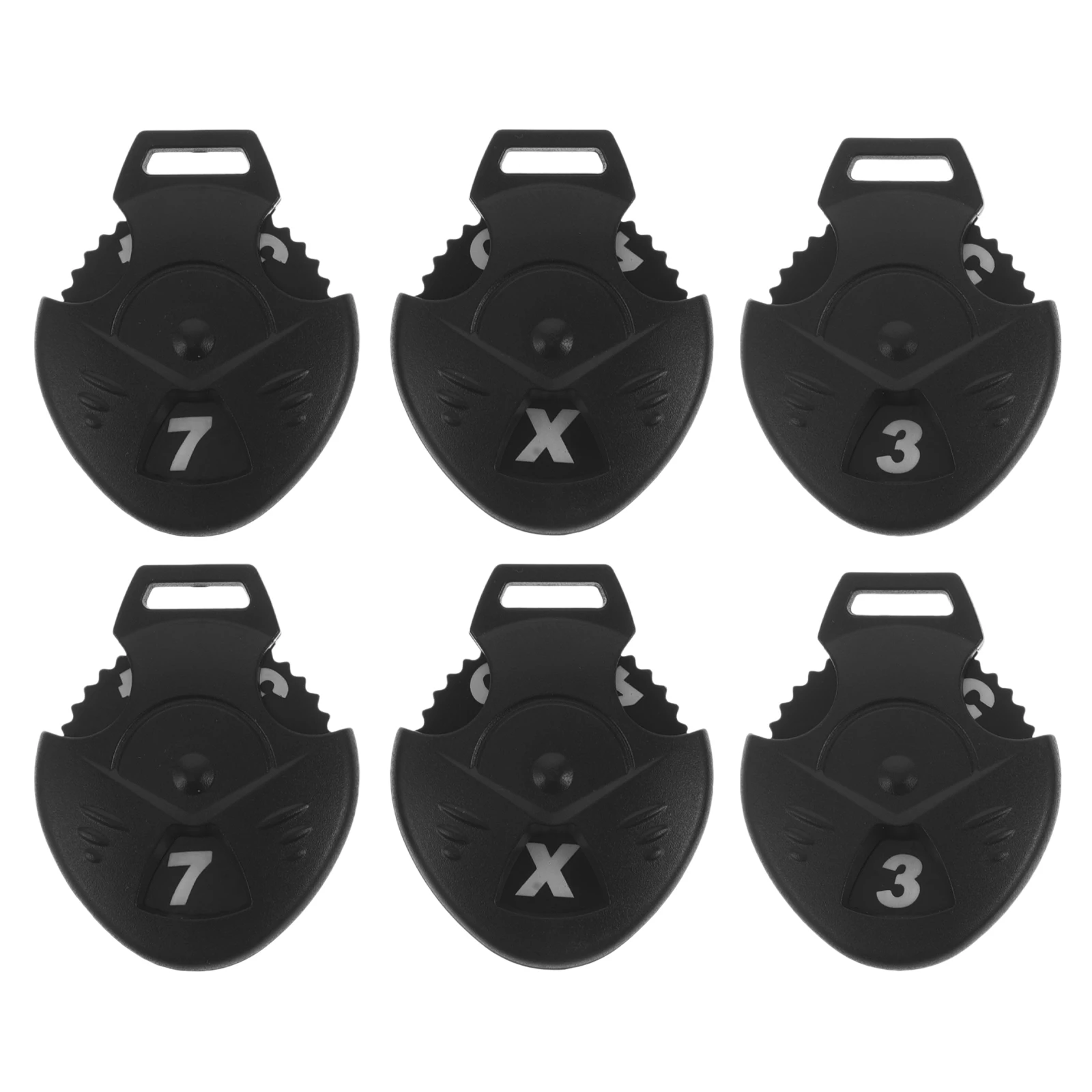 6 Pcs Golf Number Plate Head Cover Label Score Counter Golfs Tag for Club Protector Black Golfing
6 Pcs Golf Number Plate Head Cover Label Score Counter Golfs Tag for Club Protector Black Golfing