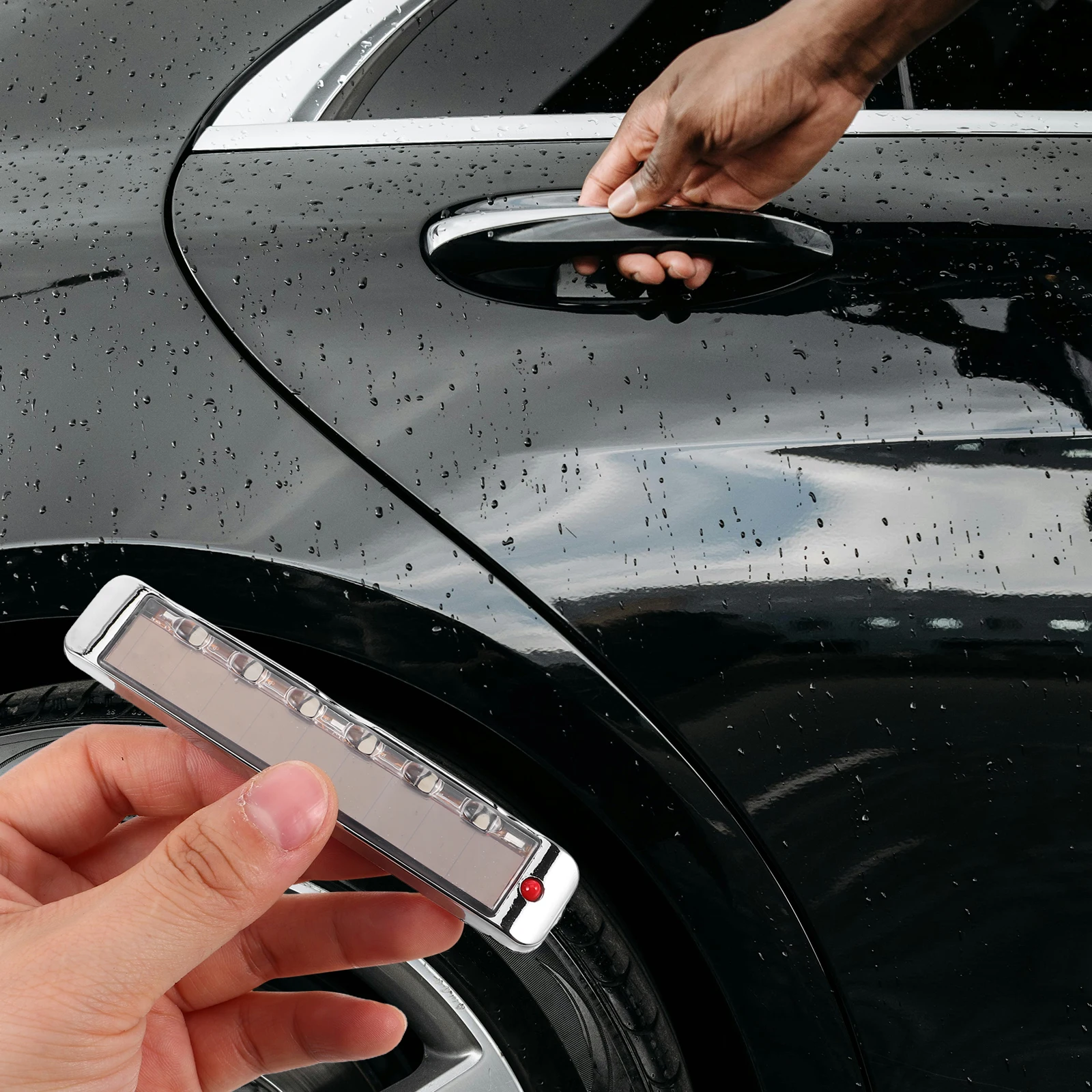 High Brightness Solar Powered Anti-Static Car Guard Lamp Multi-Mode Warning Light Door Edge Protector Strip Bumper Trim Sticker
High Brightness Solar Powered Anti-Static Car Guard Lamp Multi-Mode Warning Light Door Edge Protector Strip Bumper Trim Sticker