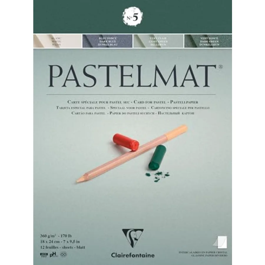 Pastelmat Card 360 Assorted Colours 12 Sheets
Pastelmat Card 360 Assorted Colours 12 Sheets