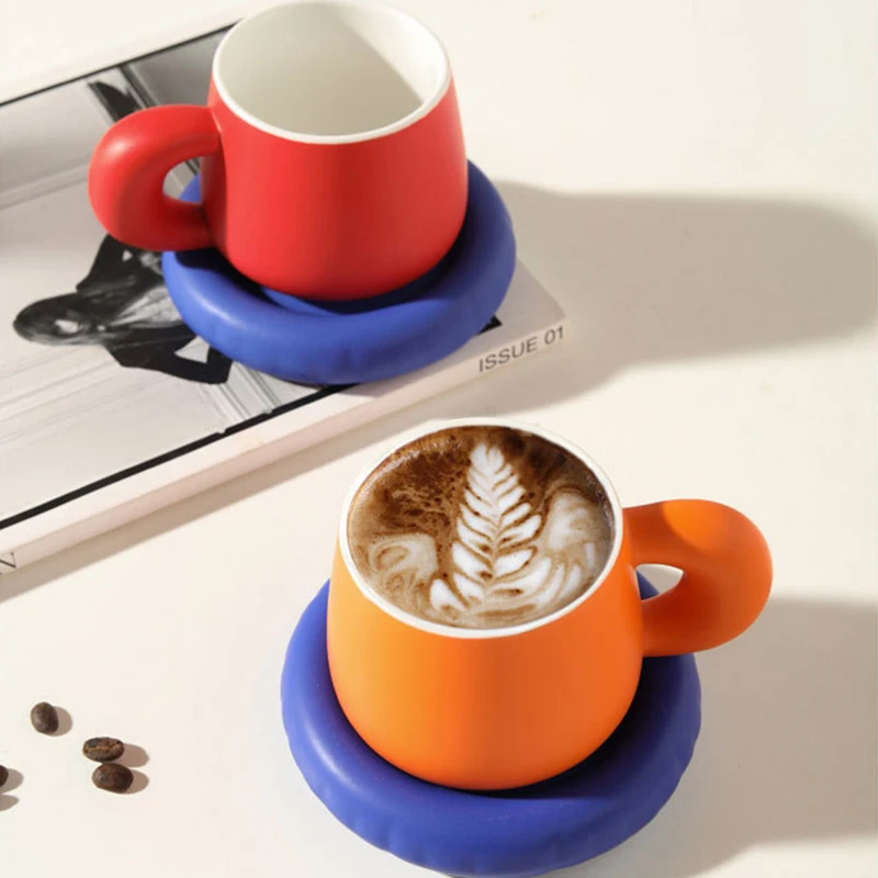 Ahunderjiaz-Cartoon Ceramic Mug, Small Crowd Contrast Color Coffee Cup, Home Premium Milk Breakfast Cup, Kitchen Beverage Set
Ahunderjiaz-Cartoon Ceramic Mug, Small Crowd Contrast Color Coffee Cup, Home Premium Milk Breakfast Cup, Kitchen Beverage Set