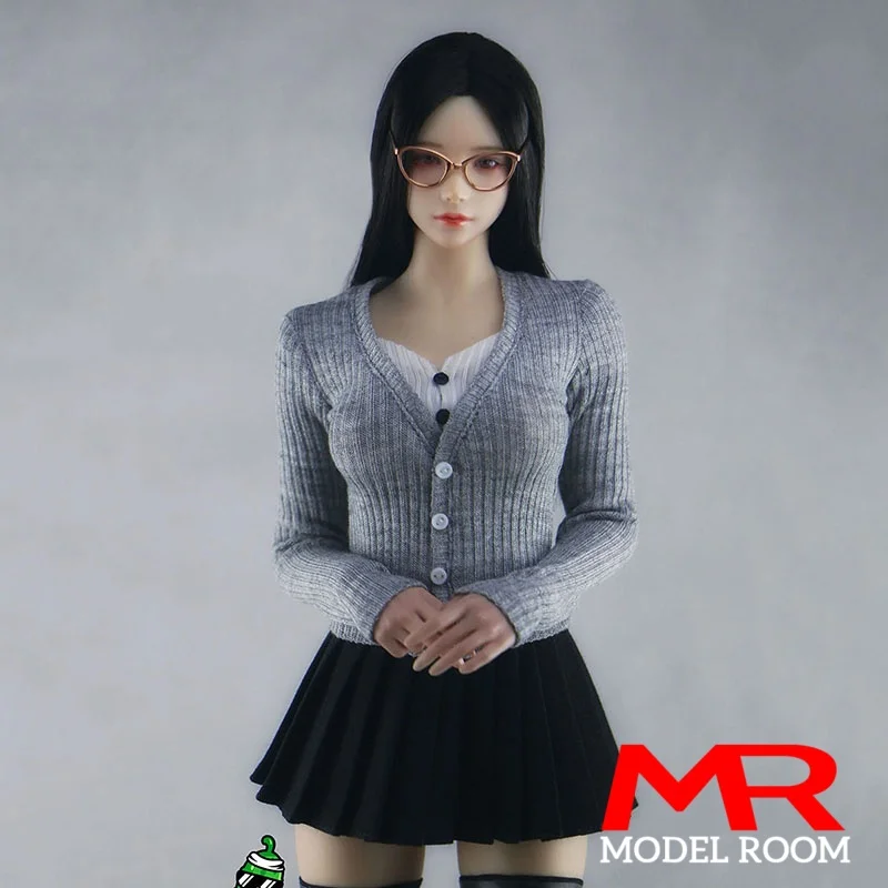 1/6 Scale Female Fake two-piece Knitted Top Black Pleated Skirt Clothes Model Fit 12 inch VCD-01 Soldier Action Figure Body
1/6 Scale Female Fake two-piece Knitted Top Black Pleated Skirt Clothes Model Fit 12 inch VCD-01 Soldier Action Figure Body