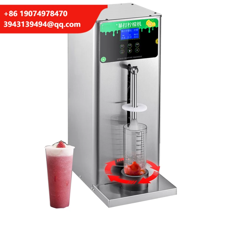 Commercial Easy Operation Blending Ice Lemon Tea Hammer Lemon Beating Machine Lemon Tea Maker For Milk Tea Shop Juicer Squeezer
Commercial Easy Operation Blending Ice Lemon Tea Hammer Lemon Beating Machine Lemon Tea Maker For Milk Tea Shop Juicer Squeezer