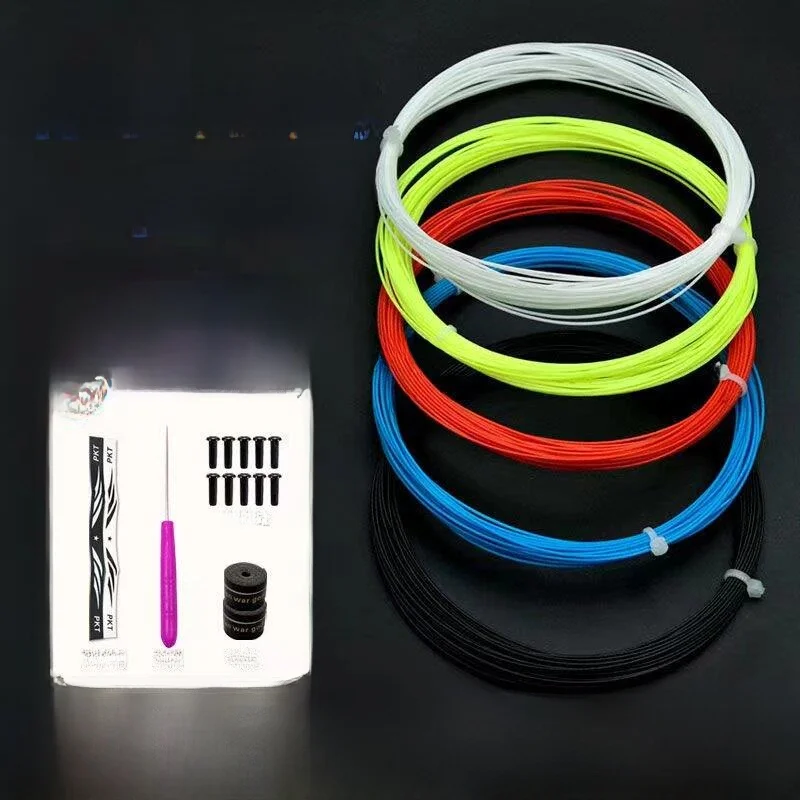 Сменные струны для бадминтонных ракеток: прочные, высокоэластичные, износостойкие, универсальные, для самостоятельной установки, для любителей бадминтона.
Сменные струны для бадминтонных ракеток: прочные, высокоэластичные, износостойкие, универсальные, для самостоятельной установки, для любителей бадминтона.