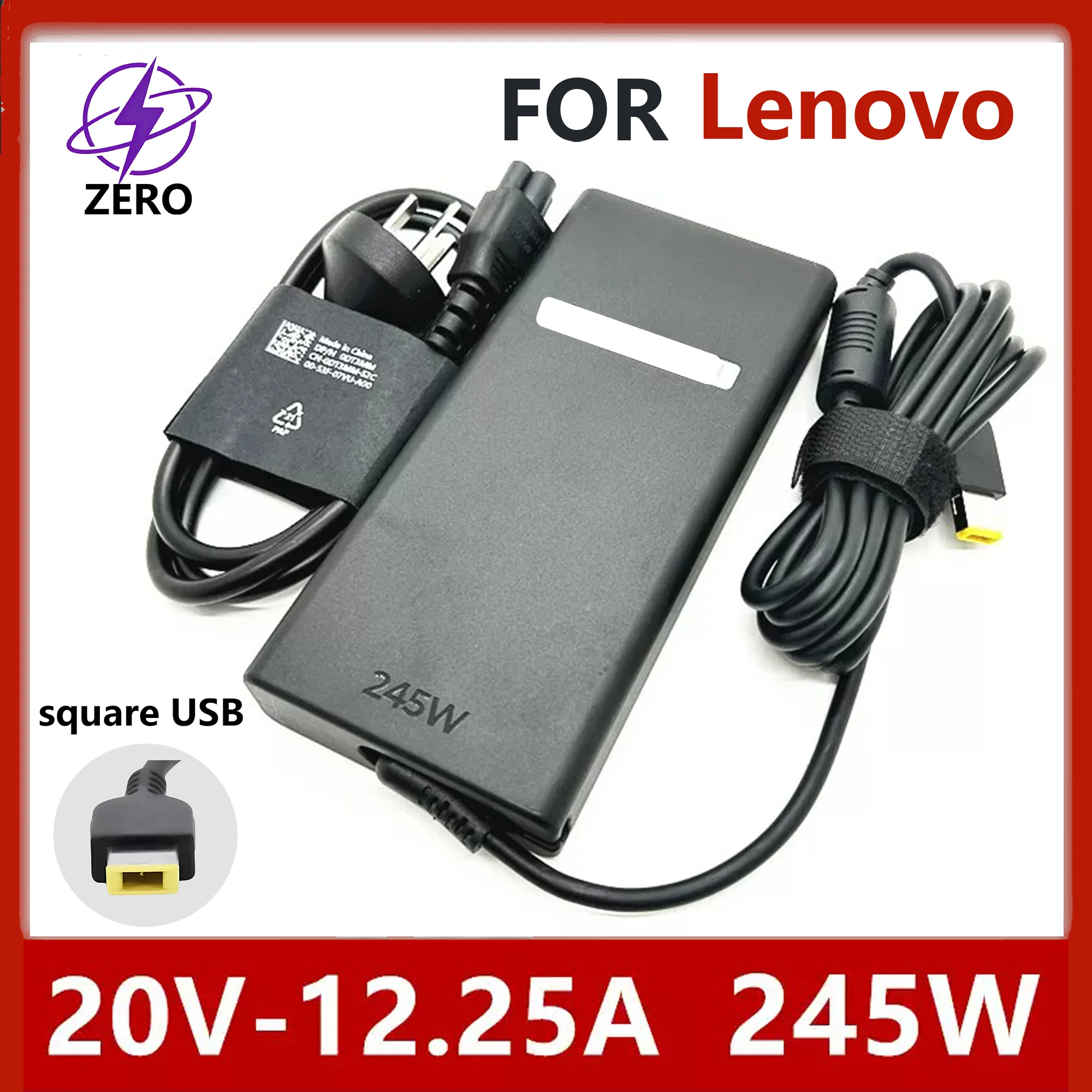 Оригинальный блок питания для ноутбука 245W 20V 12.25A с квадратным USB-разъемом для Lenovo Legion 5/5 pro Y9000K R7000P P71 P70 Y7000P R9000 Y9000X ADL245SCC3A
Оригинальный блок питания для ноутбука 245W 20V 12.25A с квадратным USB-разъемом для Lenovo Legion 5/5 pro Y9000K R7000P P71 P70 Y7000P R9000 Y9000X ADL245SCC3A