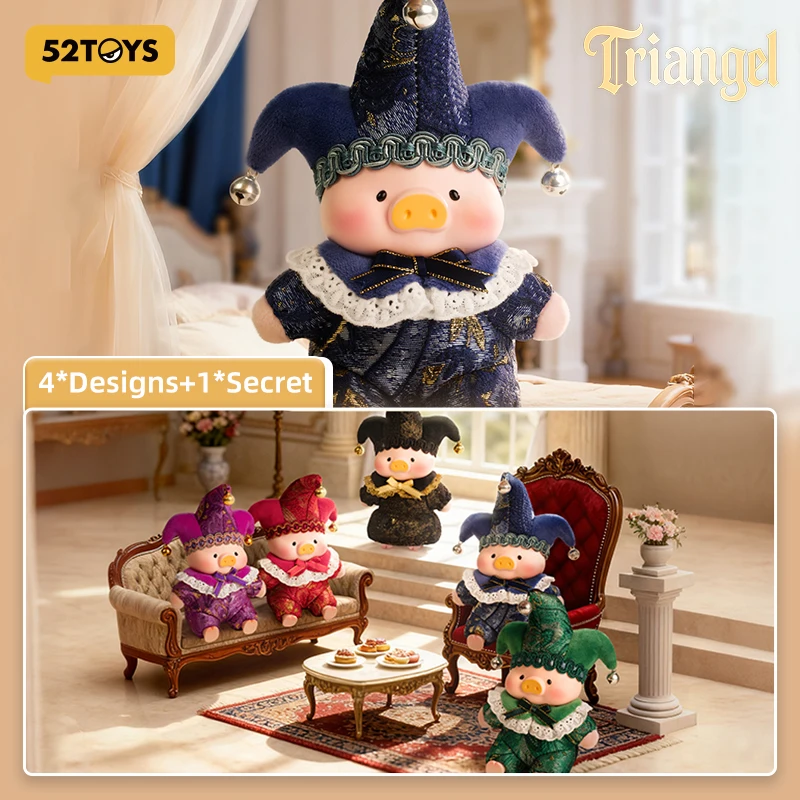 52TOYS Mystery Box LuLu the Piggy - треугольный плюшевый брелок из ПВХ с лицом, глухая коробка, виниловый плюшевый кулон
52TOYS Mystery Box LuLu the Piggy - треугольный плюшевый брелок из ПВХ с лицом, глухая коробка, виниловый плюшевый кулон