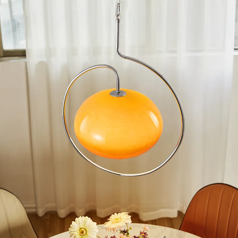 2026 for Nordic Rotundity Orange Glass LED Pendant Light Ring Shaped Wrought Iron Hanging Lamp for Living Room Bedroom
2026 for Nordic Rotundity Orange Glass LED Pendant Light Ring Shaped Wrought Iron Hanging Lamp for Living Room Bedroom