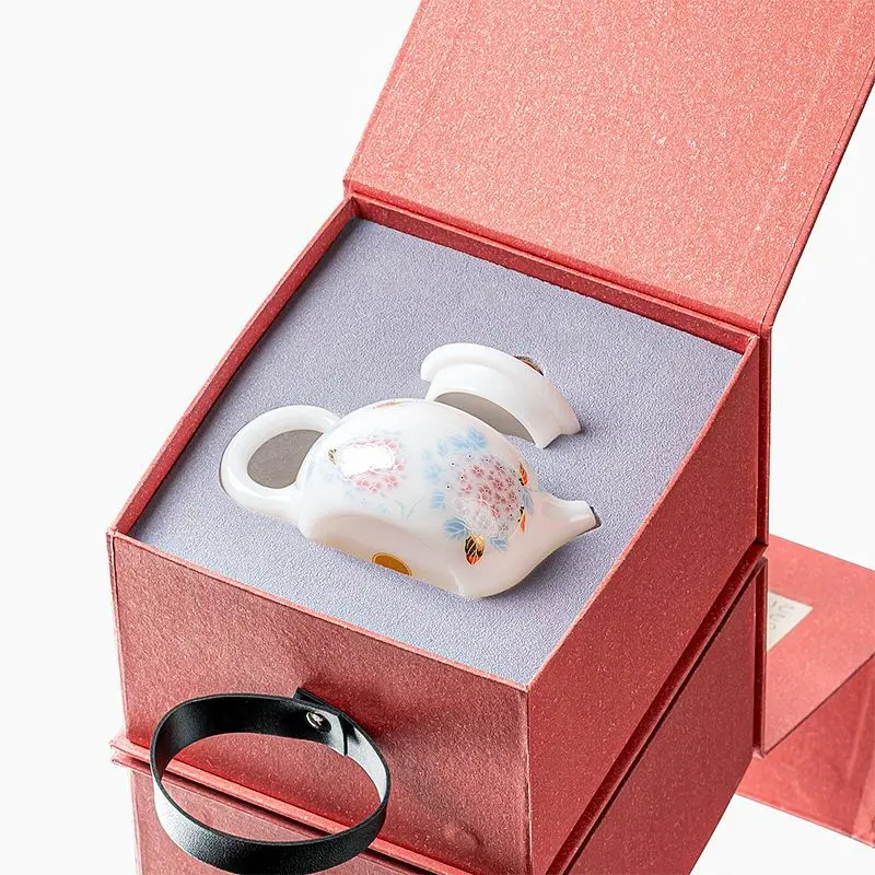 Su's Ceramics Ice Jade Porcelain Hydrangea Xishi Kung Fu Tea Brewing Teapot Gift Set
Su's Ceramics Ice Jade Porcelain Hydrangea Xishi Kung Fu Tea Brewing Teapot Gift Set