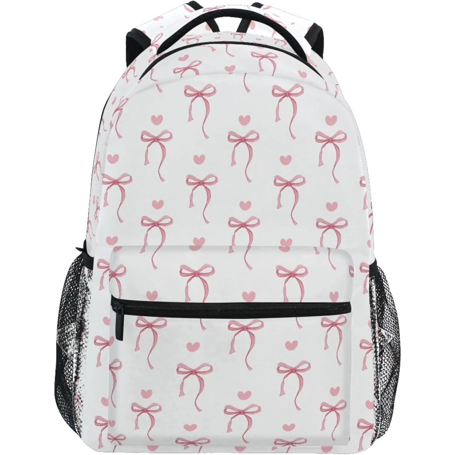 Pink Bow Girls Backpack Cute Heart Bowknot Ribbon School Backpacks Kids Preschool Book Bag
Pink Bow Girls Backpack Cute Heart Bowknot Ribbon School Backpacks Kids Preschool Book Bag