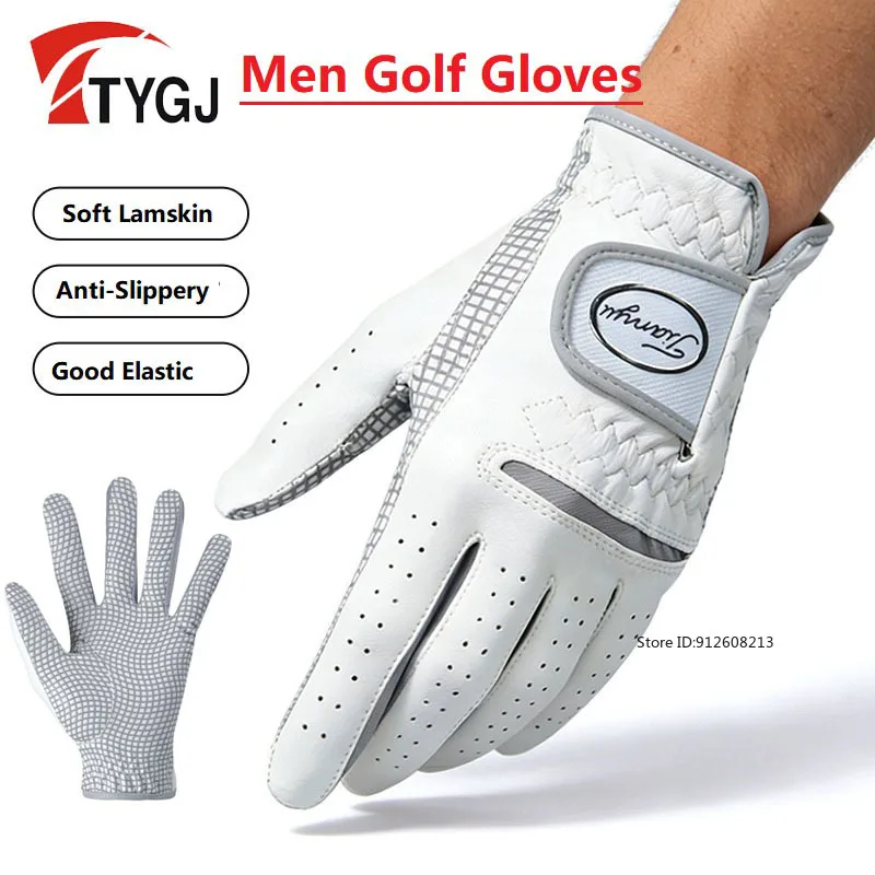TTYGJ 1 Pcs Men Left Hand Golf Glove Soft Leather Anti-Slip Sports Mittens Male Elastic Lightweight Golf Gloves Palm Protection
TTYGJ 1 Pcs Men Left Hand Golf Glove Soft Leather Anti-Slip Sports Mittens Male Elastic Lightweight Golf Gloves Palm Protection