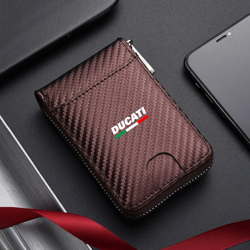 PU Leather Car Logo Wallet Credit Photo Card Purse Mini Small Wallet for Ducati Monster Panigale V4 Diavel Superleggera Scramble
PU Leather Car Logo Wallet Credit Photo Card Purse Mini Small Wallet for Ducati Monster Panigale V4 Diavel Superleggera Scramble