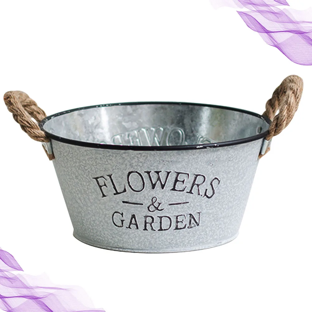 1pc Tin Flower Vintage Gardening Bucket Home Plant Pot Metal Bucket Durable Iron Pail Practical Utility Garden Life Helper
1pc Tin Flower Vintage Gardening Bucket Home Plant Pot Metal Bucket Durable Iron Pail Practical Utility Garden Life Helper