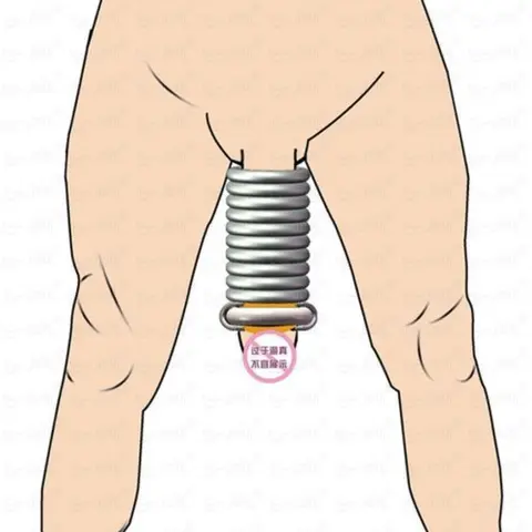 Wibrator  Stainless Steel Weight Stretcher With Pendant and Rings Penis Enlargement Penis Extender Device Sex Toys For Men 18+