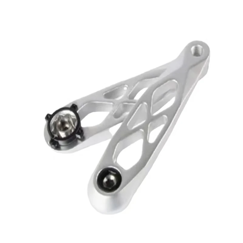 CNC aluminum alloy machining custom mechanical rocker arm parts with bearings Hollow mechanical connecting rod assembly
CNC aluminum alloy machining custom mechanical rocker arm parts with bearings Hollow mechanical connecting rod assembly