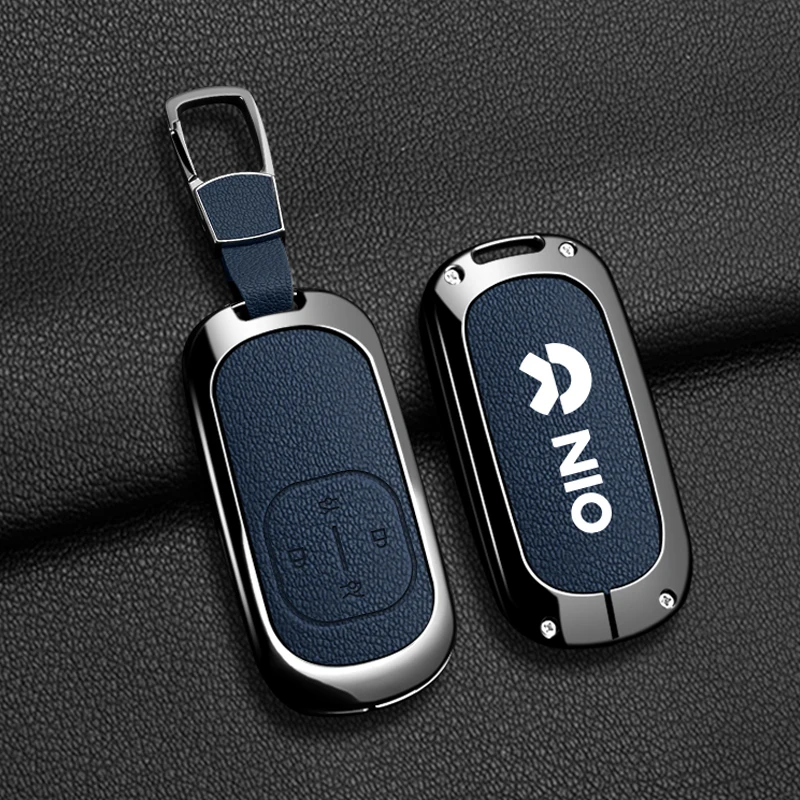 Zinc Alloy Leather Car Key Case For NIO ET9 Car Remote Key Cover 2025 Model Protective Shell Remote Holder Accessories
Zinc Alloy Leather Car Key Case For NIO ET9 Car Remote Key Cover 2025 Model Protective Shell Remote Holder Accessories