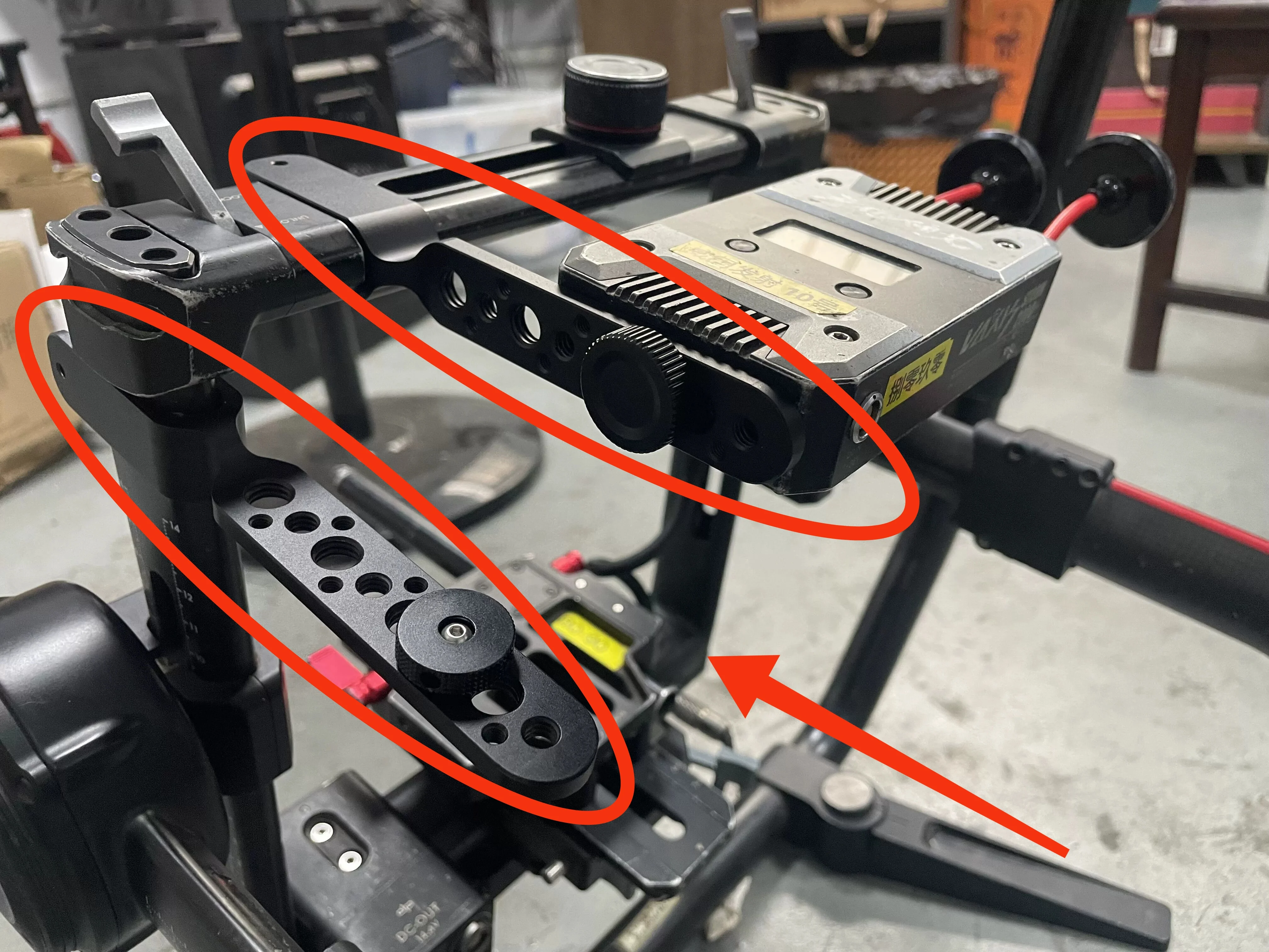 2 Fixed Image Transmission Bracket